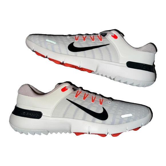 Nike Free Golf NN Golf Shoes Mens Size 13 Summit White Black FN0332-100 NEW